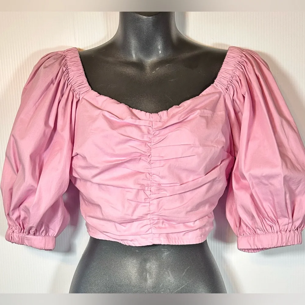 Abercrombie & Fitch Pink Cropped Top Size XS